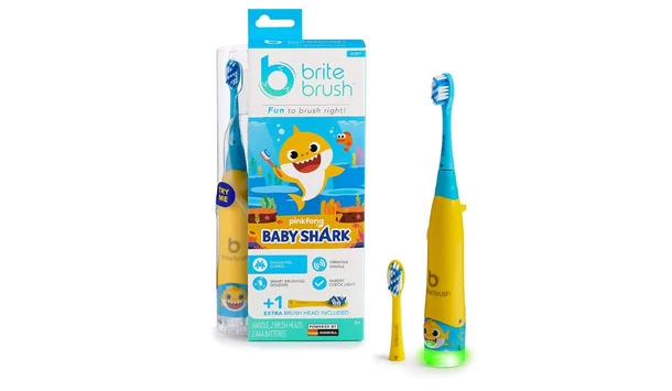 Baby shark toothbrushes