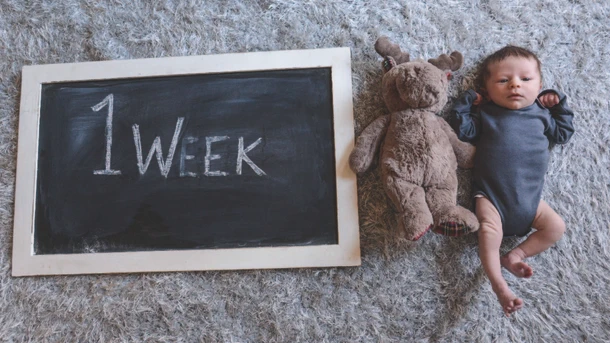 1 week old baby