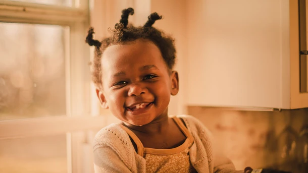 18-month-old baby girl