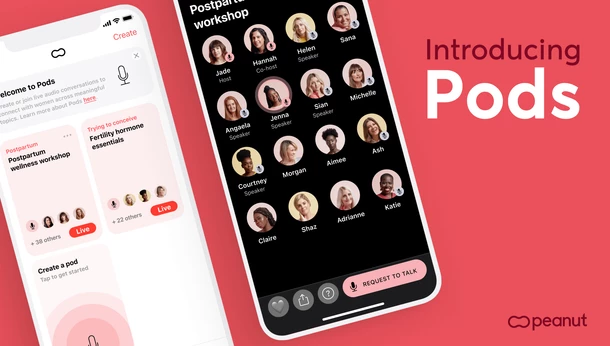 Peanut Pods: Live Audio Conversations
