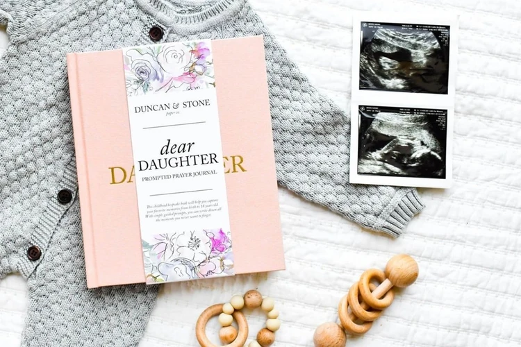 Dear Daughter” Baby Scrapbook and Prayer Journal by Duncan and Stone
