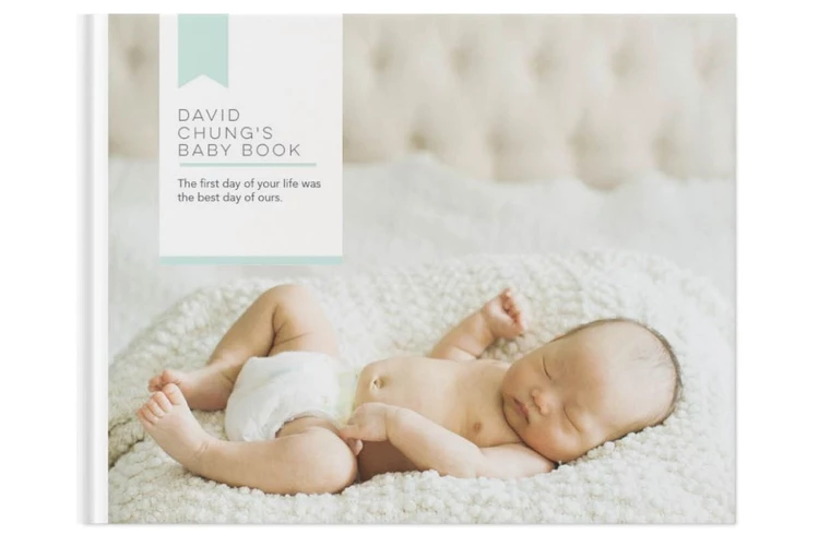 Modern Baby Photo Book by Shutterfly