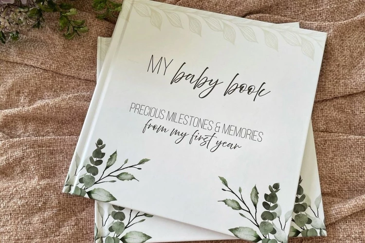 My Baby Book: Precious Milestones & Memories from My First Year by Memory Lane Prints