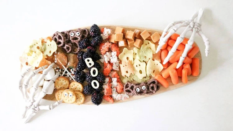 Spooky charcuterie - Halloween Food Ideas for Kids