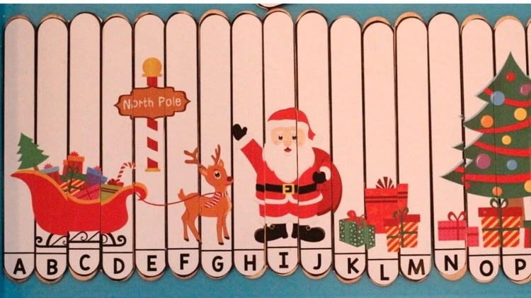 Christmas Alphabet Puzzle