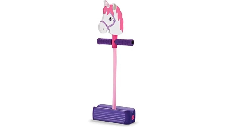 Kidoozie Hop & Squeak Unicorn Pogo Jumper