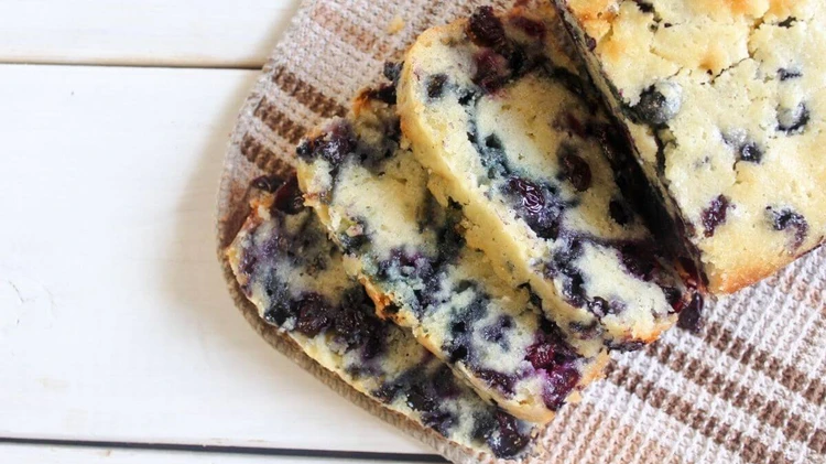 Blueberry loaf