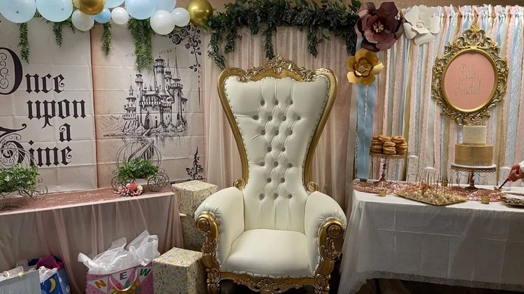 Princess baby shower theme