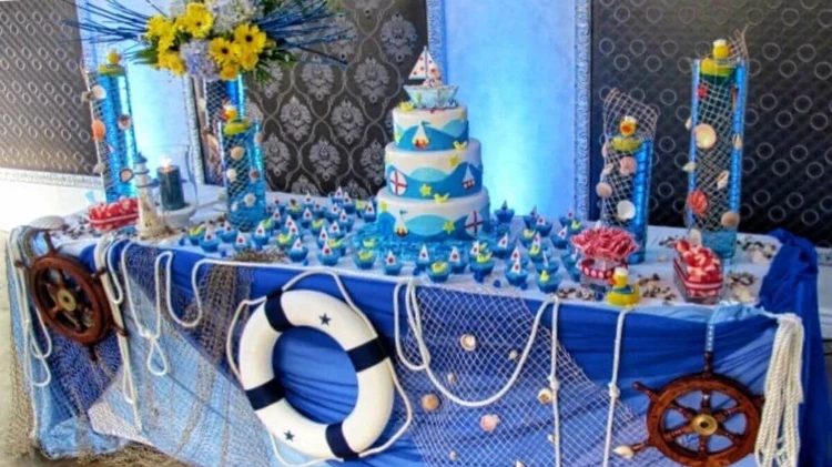 Ocean baby shower theme