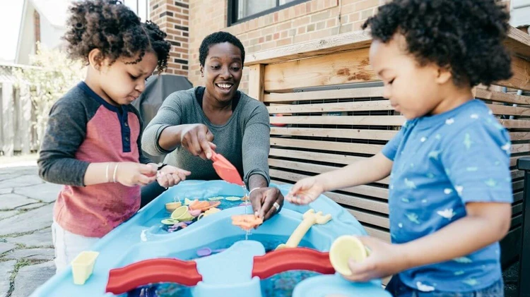 Outdoor toys for toddlers water table