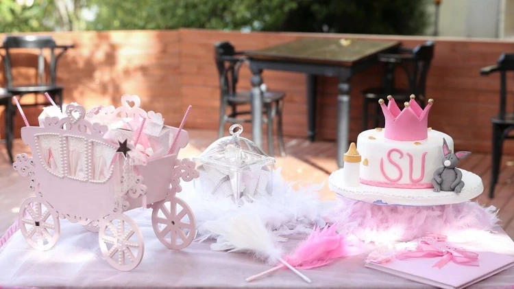 Fairy tale girl baby shower