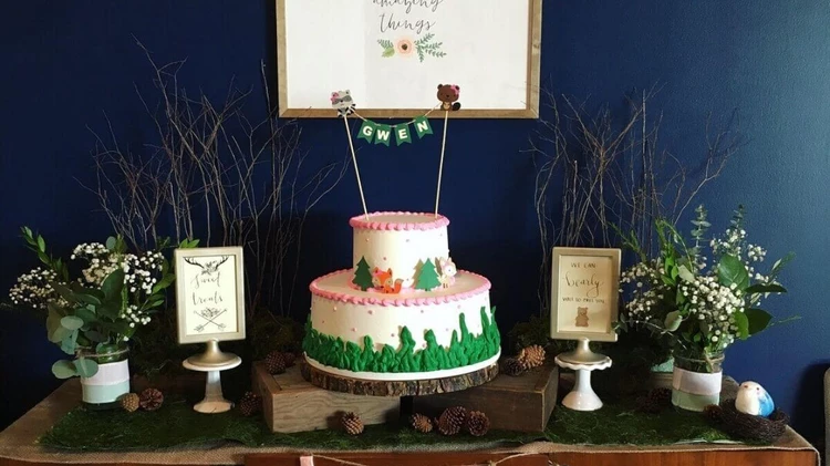 “Grow-your-own” girl baby shower