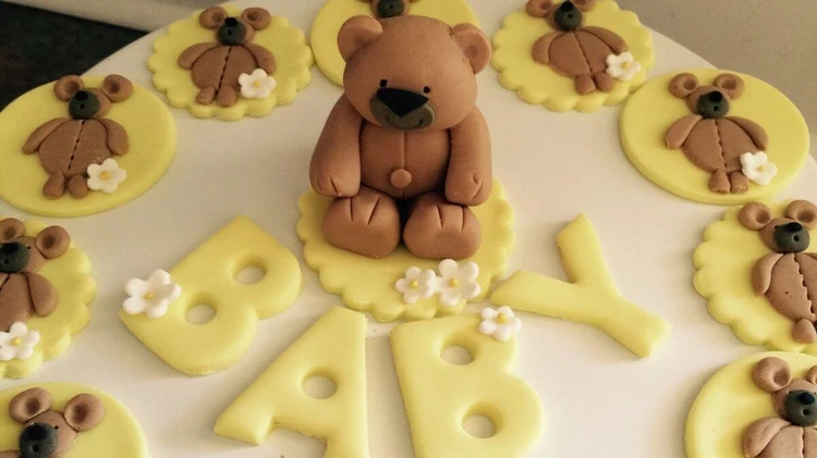 Teddy bear’s picnic boy baby shower