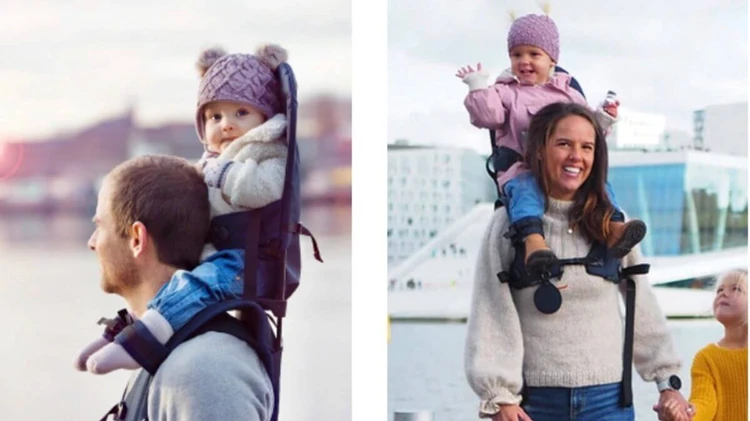 MiniMeis shoulder baby carrier