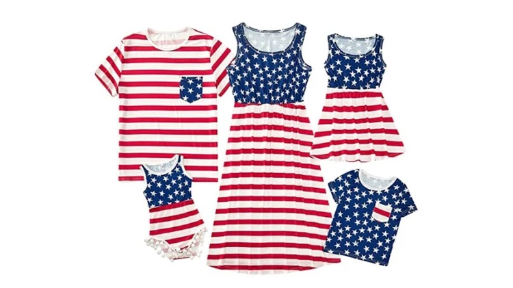 PopReal Mommy and Me 4th of July Dresses
