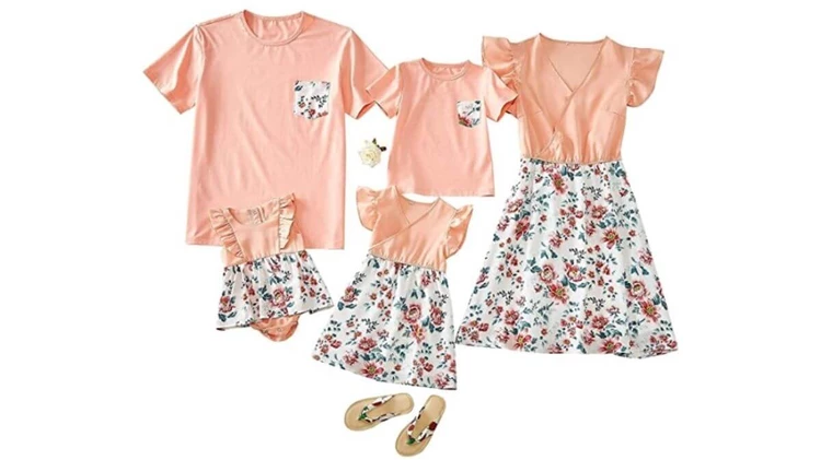CALLA DREAM Floral Matching Family Outfits
