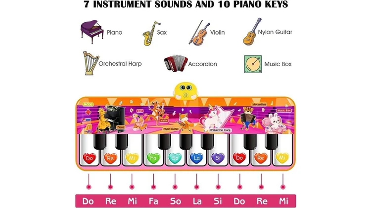 Toyk Musical Piano Mat