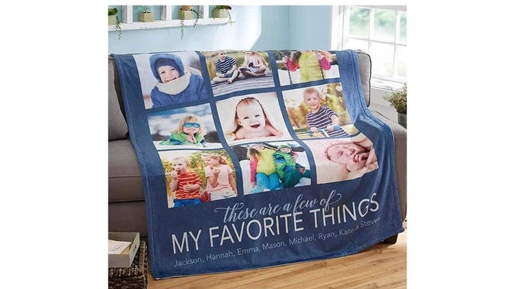 Personalized Baby Photo Blanket