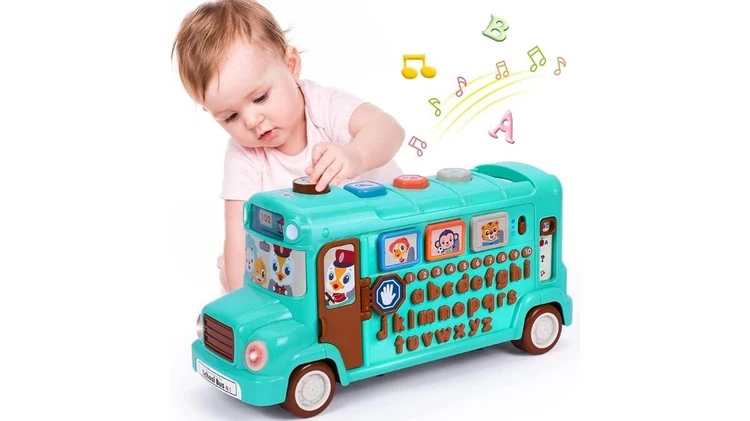 School Bus Learning Toy