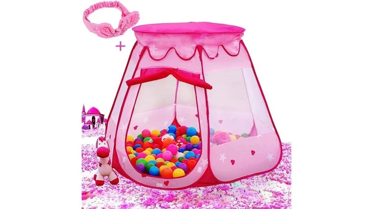 Le Papillon Pink Princess Tent