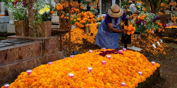 Day of the Dead gravestones