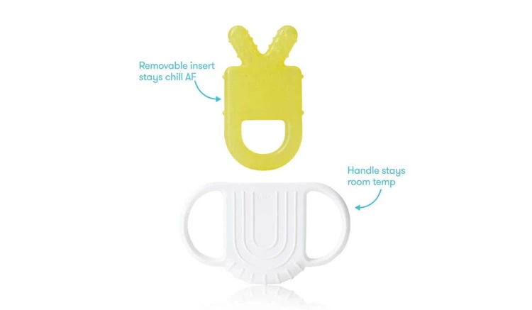 Not-Too-Cold-to-Hold BPA-Free Silicone Teether