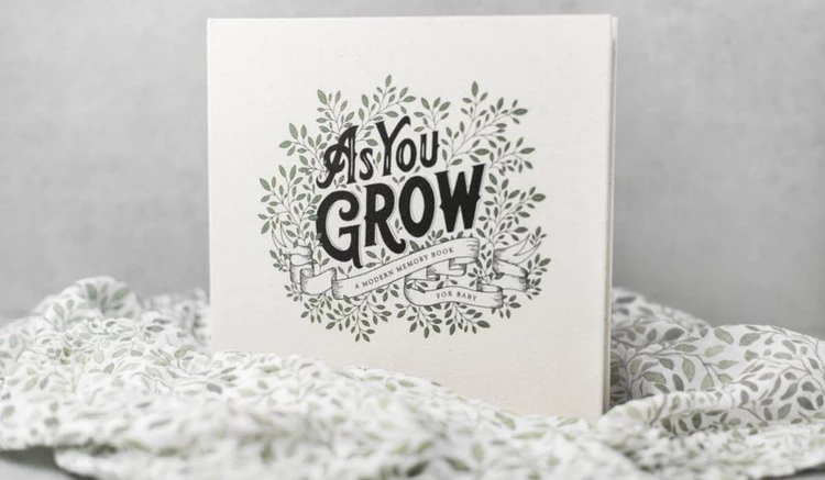 As you Grow: A Modern Memory Book for Baby