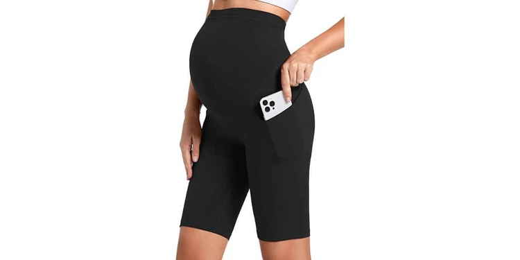 Maternity Athletic Shorts for Active Expectant Moms – Anook Athletics