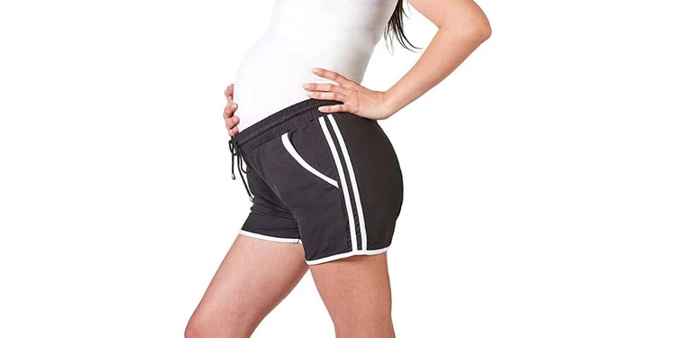 INDERO Soft Underbelly Maternity Shorts