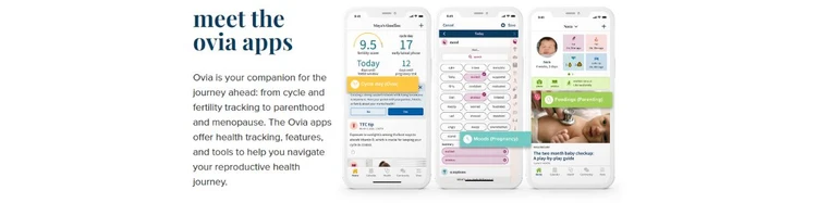 Ovia pregnancy apps