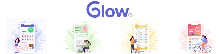 Glow Nurture pregnancy apps