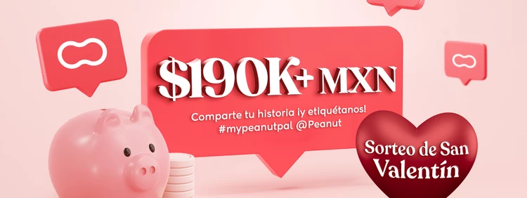 Giveaway de San Valentín: $190,000 por tu caso de éxito con Peanut