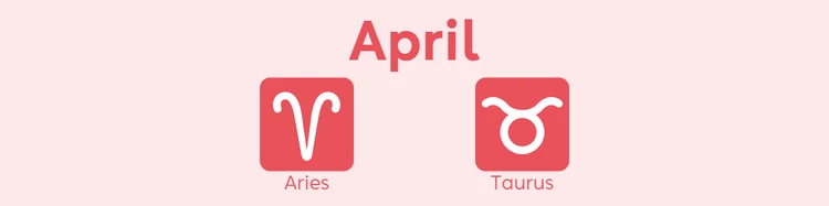 April birth symbols