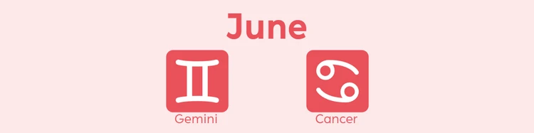 June birth symbols