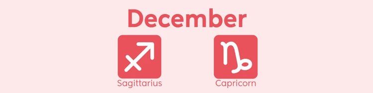 December birth symbols