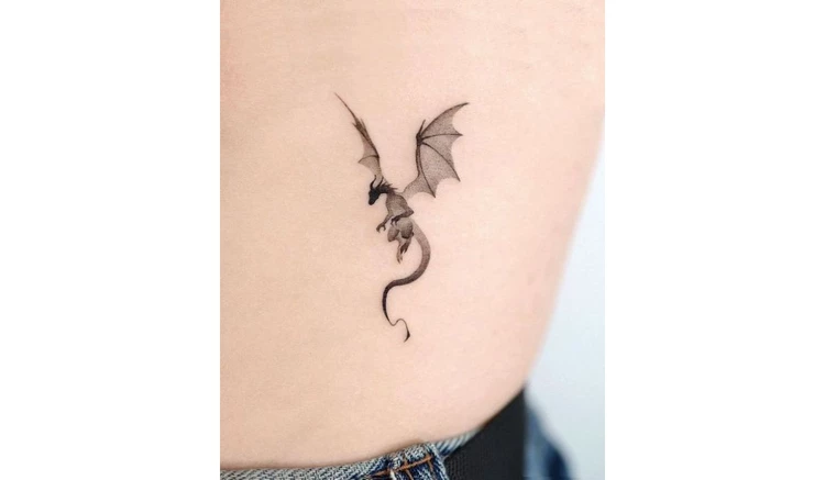 mother dragon tattoo