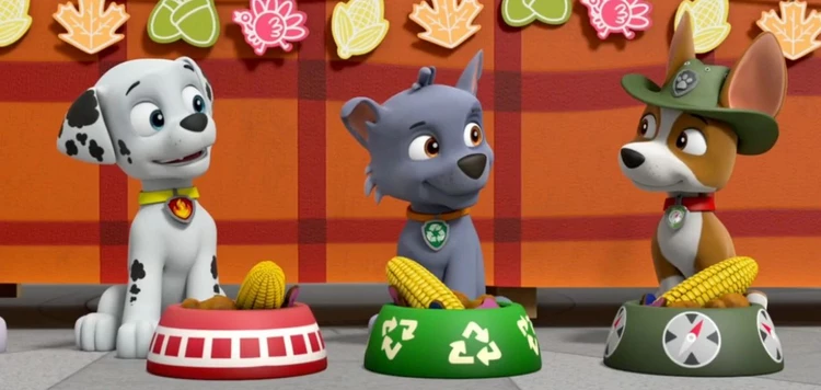 Paw Patrol: Pups Rescue Thanksgiving/Pups Save a Windy Bay