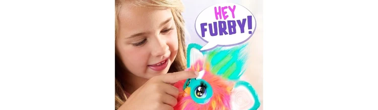 New 2024 Furby Coral with 15 Fashion Accessories