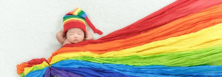 ¿Qué es un bebé arcoíris? Definición y significado