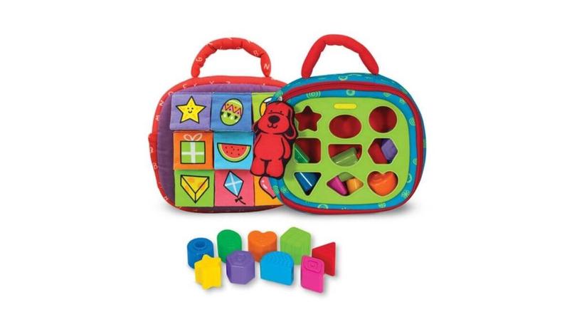 Take-Along Shape Sorter Baby and Toddler Toy