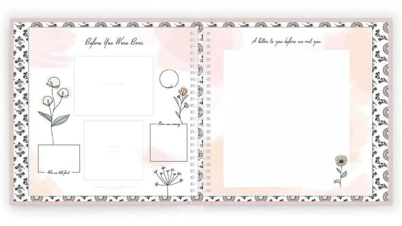 Lucy Darling Wildflower Meadow Luxury Baby Memory Book