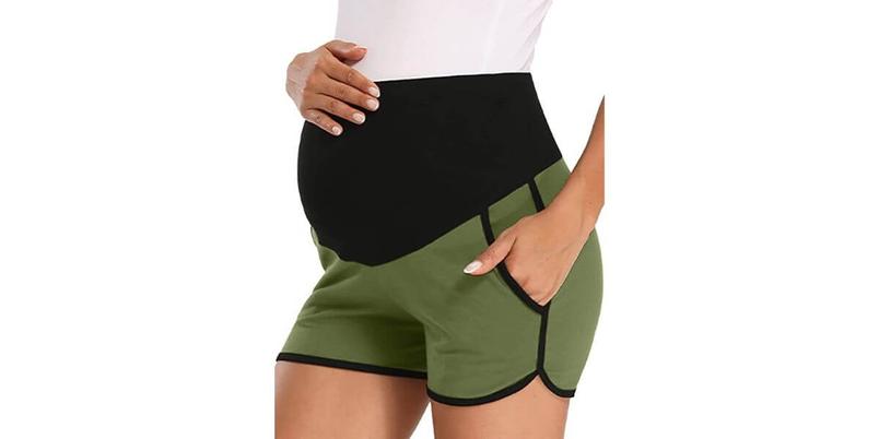 Fitglam Women's Maternity Shorts