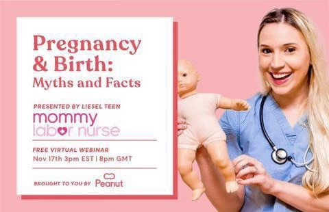 Free Live Webinar Nov 17th - Pregnancy & Birth: Myths and Facts! ⬇️